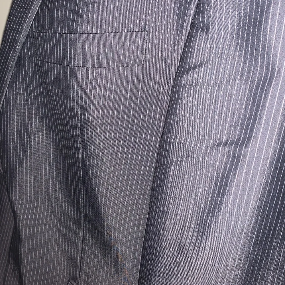 Kenneth Cole Reaction Pinstripe Suit Jacket
